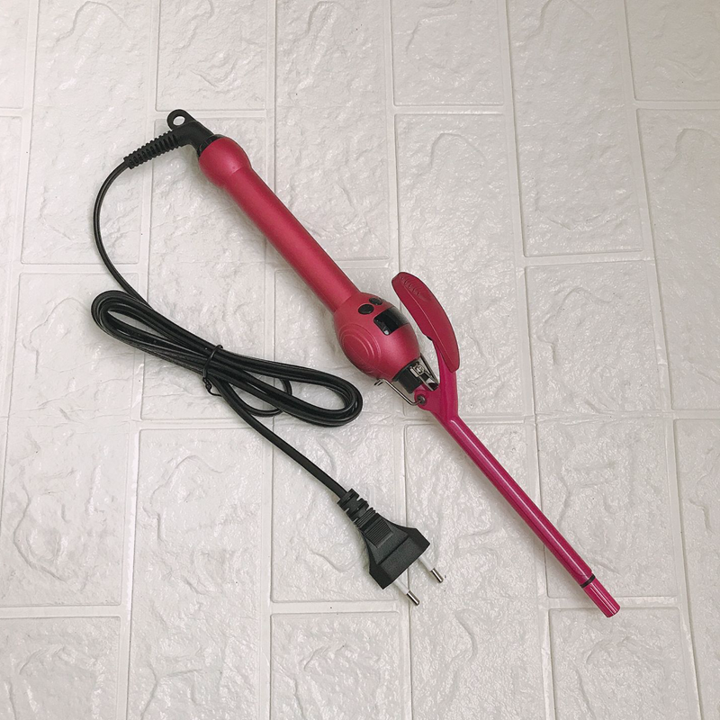Professional Tourmaline 9mm Curling Iron with LCD Display