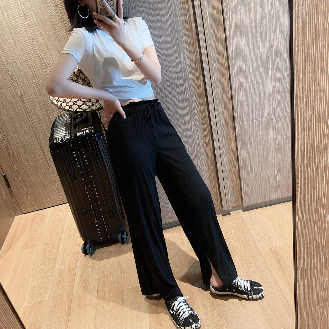 Split Hem Lounge Pants (Long Pants)
