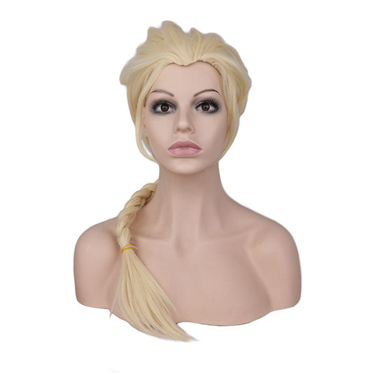 Frozen Elsa and Anna Cosplay Wigs with Braid
