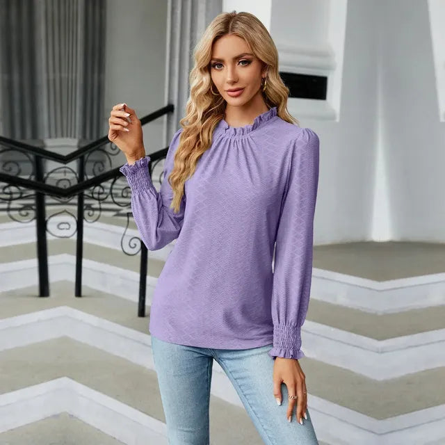 Chic Long Sleeve Women's Tops