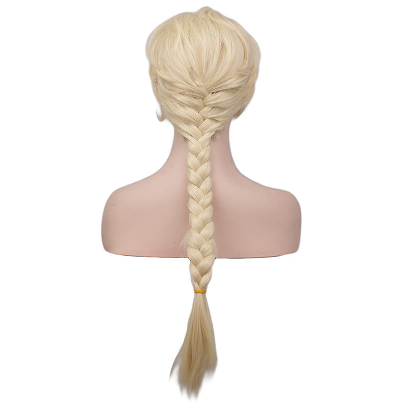 Frozen Elsa and Anna Cosplay Wigs with Braid
