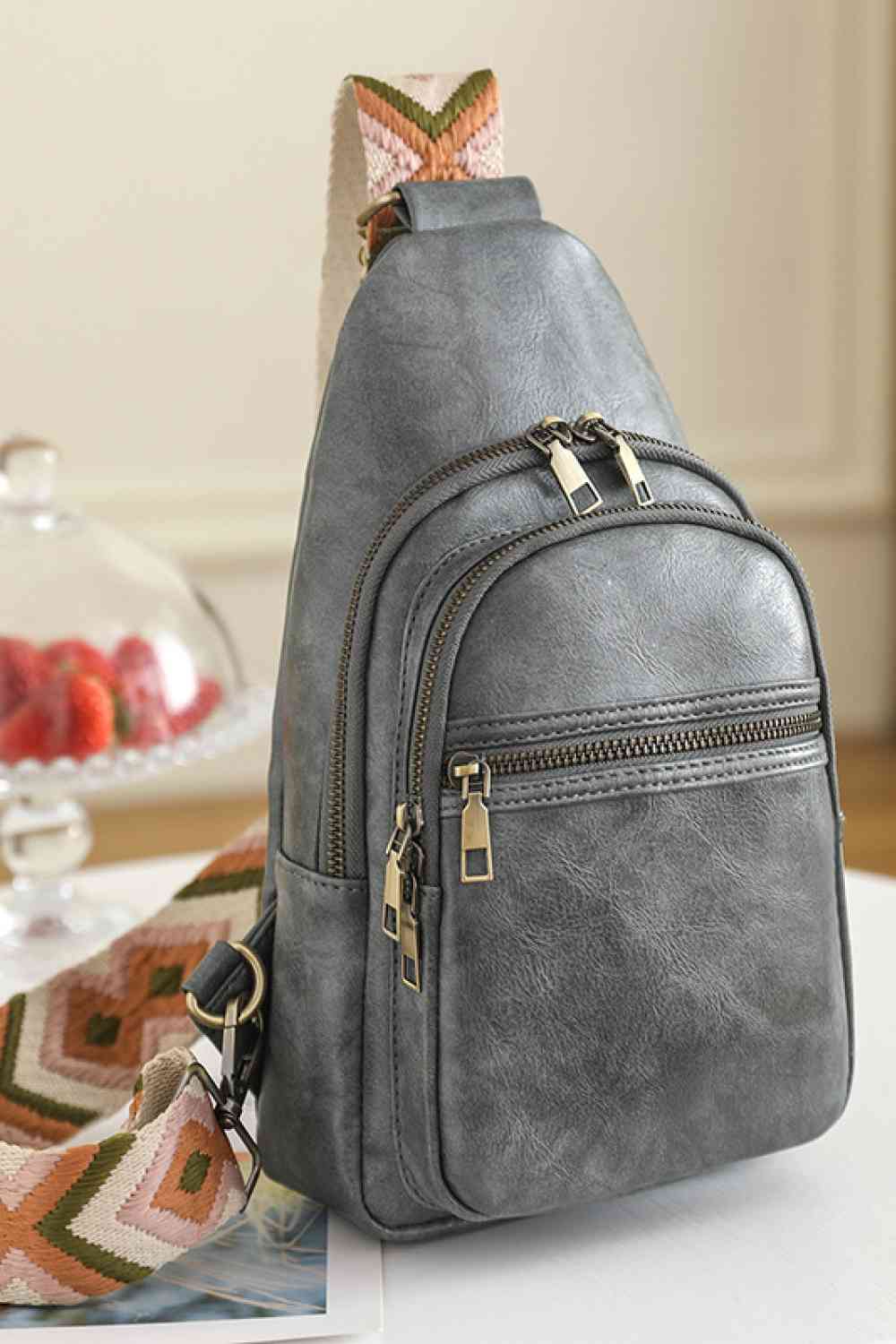 Adored Vegan Leather Sling Bag