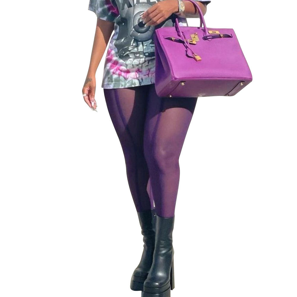 See-Through Mesh Leggings for Women up to 2XL