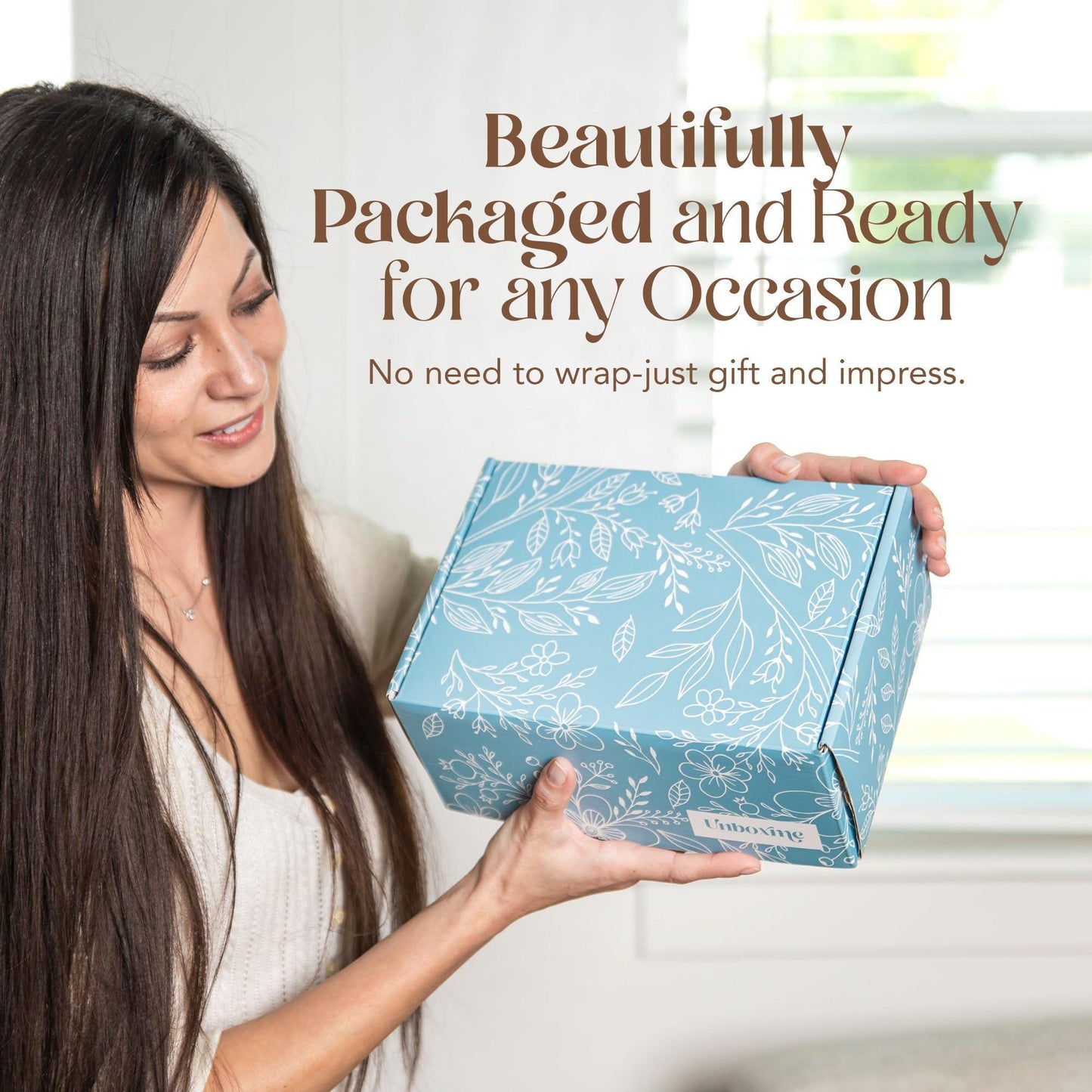 Unboxme Mini Healer Spa Gift Basket for Women Self Care Gift Box Wellness Care Package with Card Relaxation Gift for Birthday or Get Well Soon