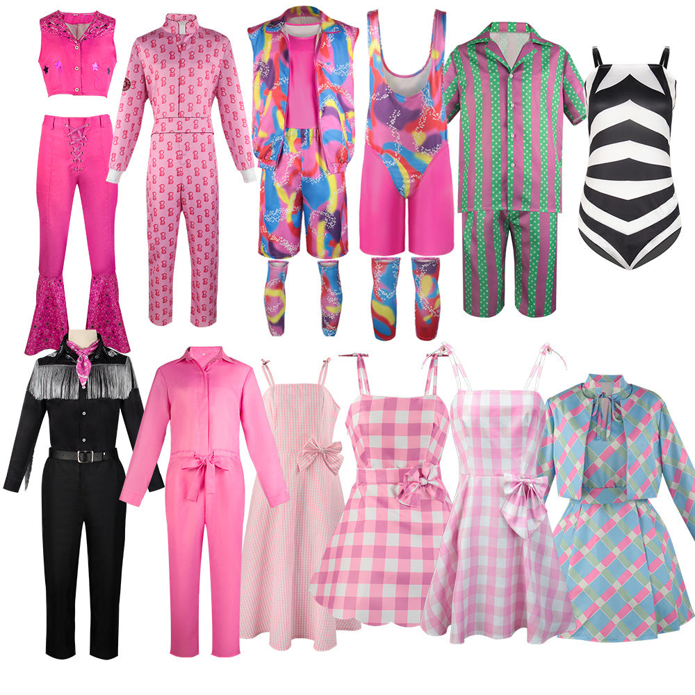 Multiple Barbie Cosplay Costumes