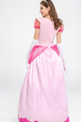 Adult Princess Peach Dress Costume