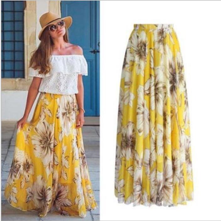 Bohemian Maxi Skirt