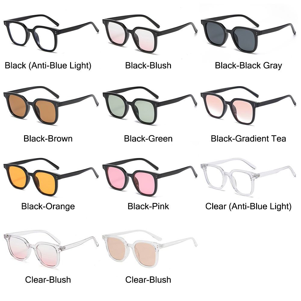 Gradient Blush Square UV400 Protective Sunglasses